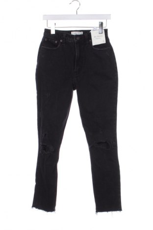 Blugi de femei Abercrombie & Fitch, Mărime XS, Culoare Negru, Preț 152,99 Lei