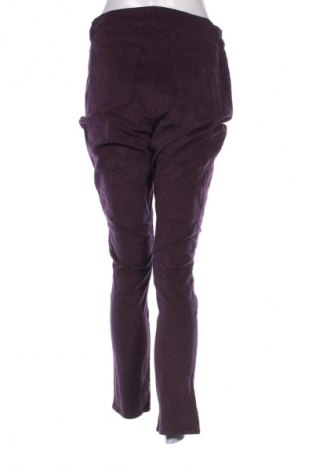 Pantaloni de velvet de femei Unbranded, Mărime XL, Culoare Mov, Preț 27,99 Lei