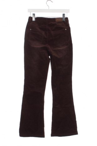 Pantaloni de velvet de femei John Baner, Mărime XS, Culoare Maro, Preț 26,99 Lei