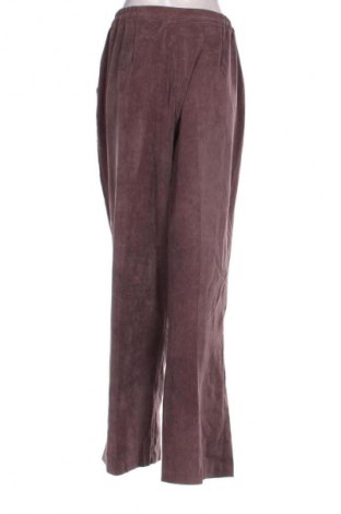 Pantaloni de velvet de femei Noni B, Mărime XL, Culoare Mov, Preț 141,99 Lei