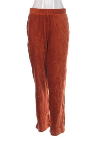 Damen Cordhose Pieces, Größe M, Farbe Orange, Preis 18,99 €