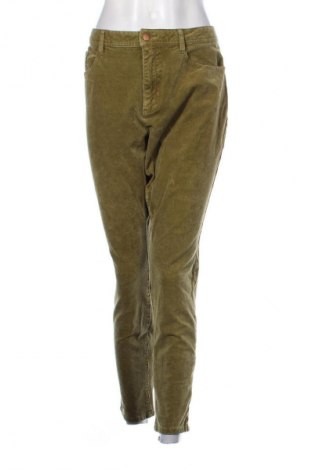 Pantaloni de velvet de femei S.Oliver, Mărime XL, Culoare Verde, Preț 67,99 Lei