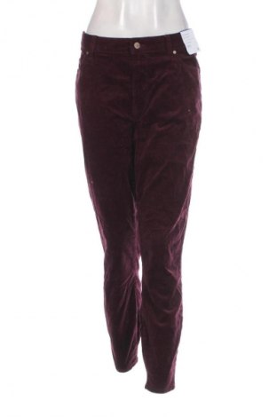 Pantaloni de velvet de femei Sophie, Mărime XL, Culoare Mov, Preț 60,99 Lei