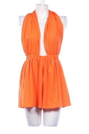 Kurzer Damenoverall, Größe M, Farbe Orange, Preis € 15,99