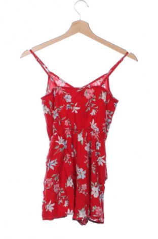 Dámská krátká kombinéza  H&M Divided, Velikost XXS, Barva Červená, Cena  190,00 Kč