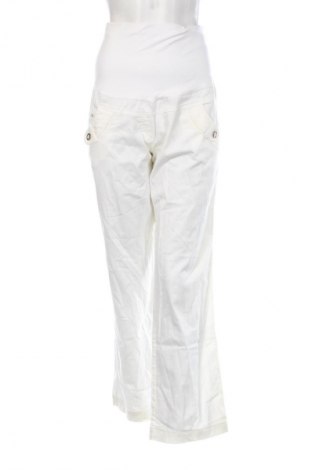 Damskie spodnie Unbranded, Rozmiar XL, Kolor ecru, Cena 24,99 zł