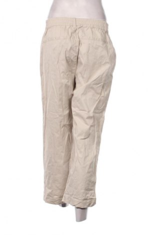 Pantaloni de femei Khoko, Mărime M, Culoare Bej, Preț 94,99 Lei