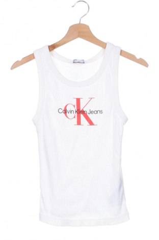 Damentop Calvin Klein Jeans, Größe XS, Farbe Weiß, Preis € 45,99