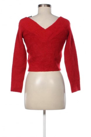 Pulover de femei H&M Divided, Mărime S, Culoare Roșu, Preț 33,99 Lei