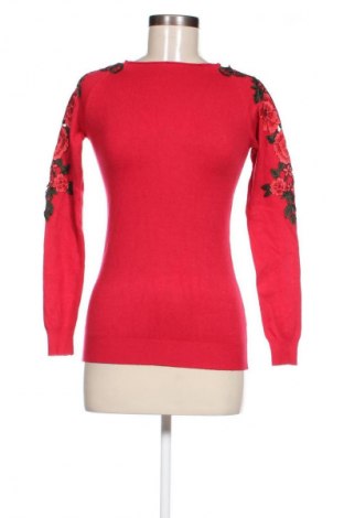 Damski sweter Miss Kiss, Rozmiar L, Kolor Czerwony, Cena 24,99 zł