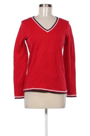 Damenpullover Tommy Hilfiger, Größe M, Farbe Rot, Preis 55,74 €