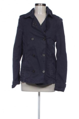 Damen Trenchcoat Hilfiger Denim, Größe M, Farbe Blau, Preis 107,99 €