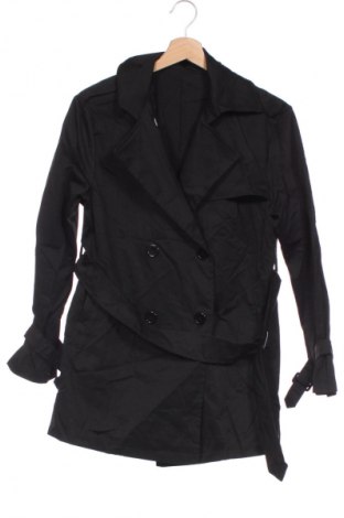 Damen Trench Coat SHEIN, Größe XS, Farbe Schwarz, Preis € 9,99