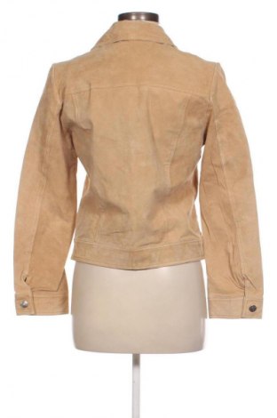 Damen Lederjacke, Größe L, Farbe Beige, Preis 50,00 €