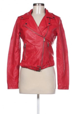 Damen Lederjacke Clockhouse, Größe S, Farbe Rot, Preis € 40,99