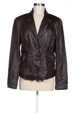 Damen Lederjacke D'Auvry, Größe M, Farbe Braun, Preis 41,99 €