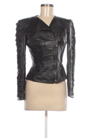 Női bőrdzseki Elisabetta Franchi, Méret L, Szín Fekete, Ár 128 709 Ft