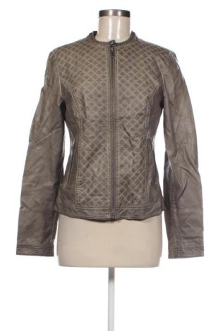 Damen Lederjacke Manguun, Größe M, Farbe Beige, Preis 16,99 €