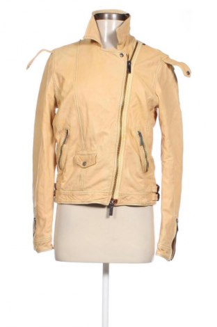 Damen Lederjacke Oakwood, Größe M, Farbe Gelb, Preis 124,99 €