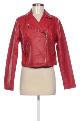 Damen Lederjacke Primark, Größe M, Farbe Rot, Preis € 30,99