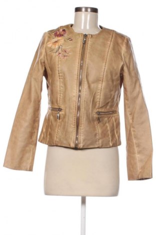 Damen Lederjacke Punt Roma, Größe M, Farbe Beige, Preis € 50,99