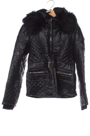 Damen Lederjacke River Island, Größe XS, Farbe Schwarz, Preis € 66,99