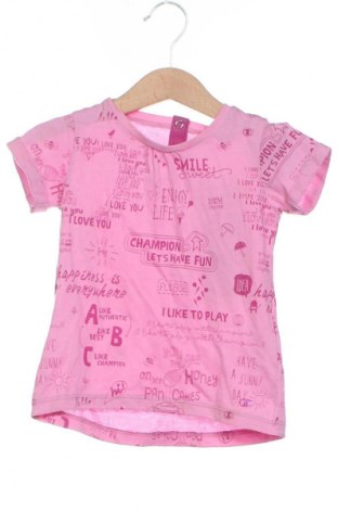 Kinder Shirt Champion, Größe 9-12m/ 74-80 cm, Farbe Rosa, Preis 9,99 €