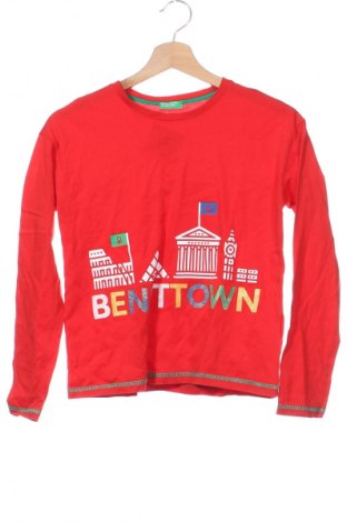 Dziecięca bluzka United Colors Of Benetton, Rozmiar 12-13y/ 158-164 cm, Kolor Czerwony, Cena 53,00 zł