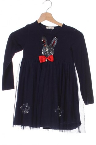 Kinderkleid, Größe 5-6y/ 116-122 cm, Farbe Blau, Preis € 12,28