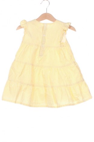 Детска рокля Petit Bateau, Размер 12-18m/ 80-86 см, Цвят Жълт, Цена 26,99 лв.