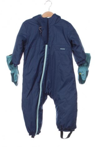 Kinderoverall für Wintersport Wedze, Größe 12-18m/ 80-86 cm, Farbe Blau, Preis € 14,99