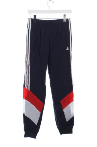 Pantaloni de trening, pentru copii Adidas, Mărime 13-14y/ 164-168 cm, Culoare Albastru, Preț 89,99 Lei