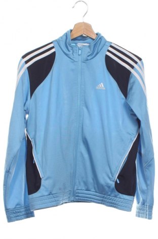 Dziecięca sportowa bluza Adidas, Rozmiar 10-11y/ 146-152 cm, Kolor Niebieski, Cena 78,16 zł