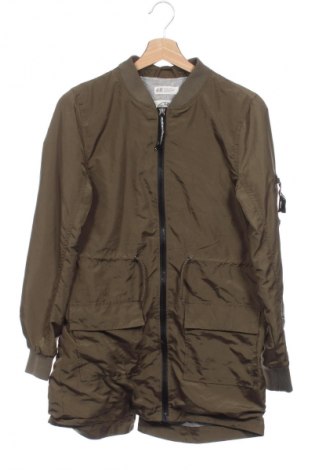 Kinderjacke H&M, Größe 12-13y/ 158-164 cm, Farbe Grün, Preis 7,99 €