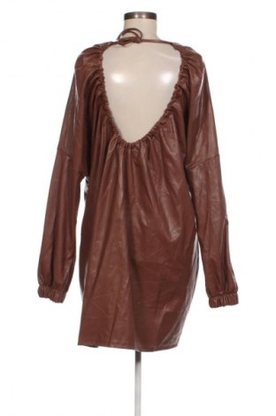 Lederkleid ASOS, Größe XL, Farbe Braun, Preis € 41,39