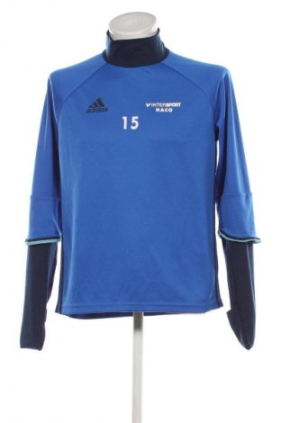 Herren Shirt Adidas, Größe L, Farbe Blau, Preis € 11,99