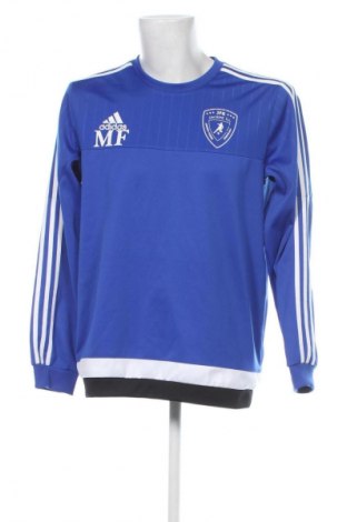 Herren Shirt Adidas, Größe L, Farbe Blau, Preis € 13,99