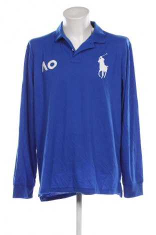 Męska bluzka Polo By Ralph Lauren, Rozmiar XXL, Kolor Niebieski, Cena 467,99 zł