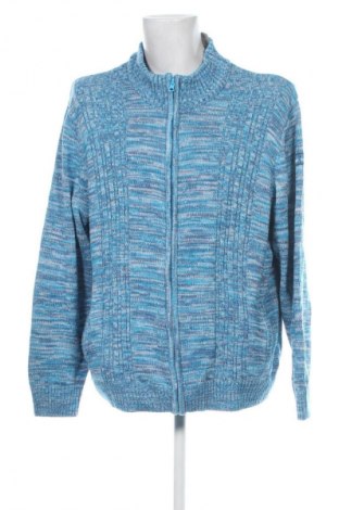 Herren Strickjacke Atlas For Men, Größe 3XL, Farbe Blau, Preis 18,99 €