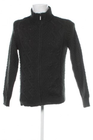 Herren Strickjacke Zara Man, Größe L, Farbe Grün, Preis 6,99 €