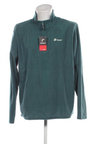 Ανδρική μπλούζα fleece Reusch, Μέγεθος 3XL, Χρώμα Πράσινο, Τιμή 36,99 €