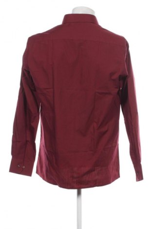 Herrenhemd Dressmann, Größe M, Farbe Rot, Preis 17,99 €