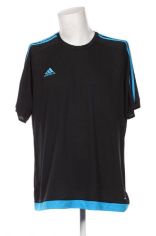 Herren T-Shirt Adidas, Größe XXL, Farbe Schwarz, Preis € 18,99