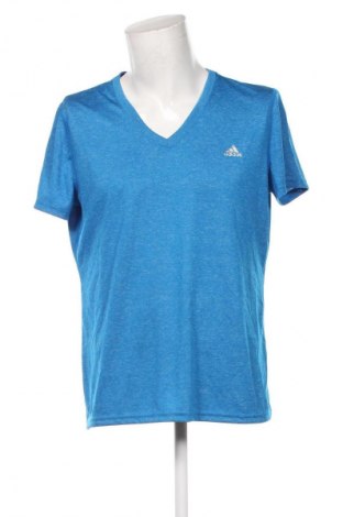 Męski T-shirt Adidas, Rozmiar XXL, Kolor Niebieski, Cena 84,99 zł