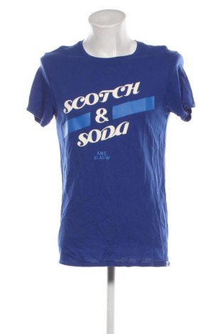 Herren T-Shirt Scotch & Soda, Größe M, Farbe Blau, Preis 21,00 €