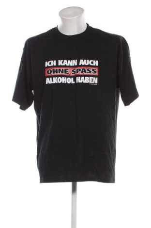 Męski T-shirt Sg, Rozmiar XXL, Kolor Czarny, Cena 59,99 zł