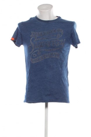 Herren T-Shirt Superdry, Größe M, Farbe Blau, Preis 9,00 €