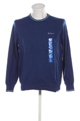 Herrenpullover Ben Sherman, Größe L, Farbe Blau, Preis 85,99 €