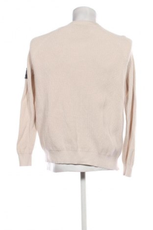 Herrenpullover Calvin Klein Jeans, Größe L, Farbe Beige, Preis € 65,99