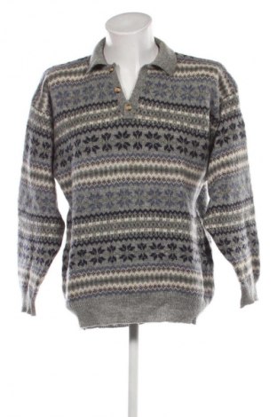 Męski sweter H&M L.O.G.G., Rozmiar XL, Kolor Kolorowy, Cena 57,99 zł